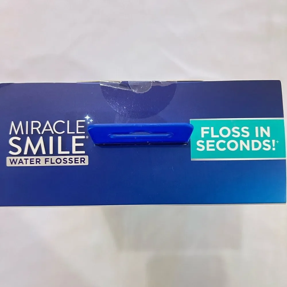 Miracle Smile Water Flosser Cordless & Rechargeable 360 Cleaning Technology
